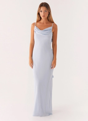 Simona Maxi Dress - Pastel Blue Simona Maxi Dress - Pastel Blue