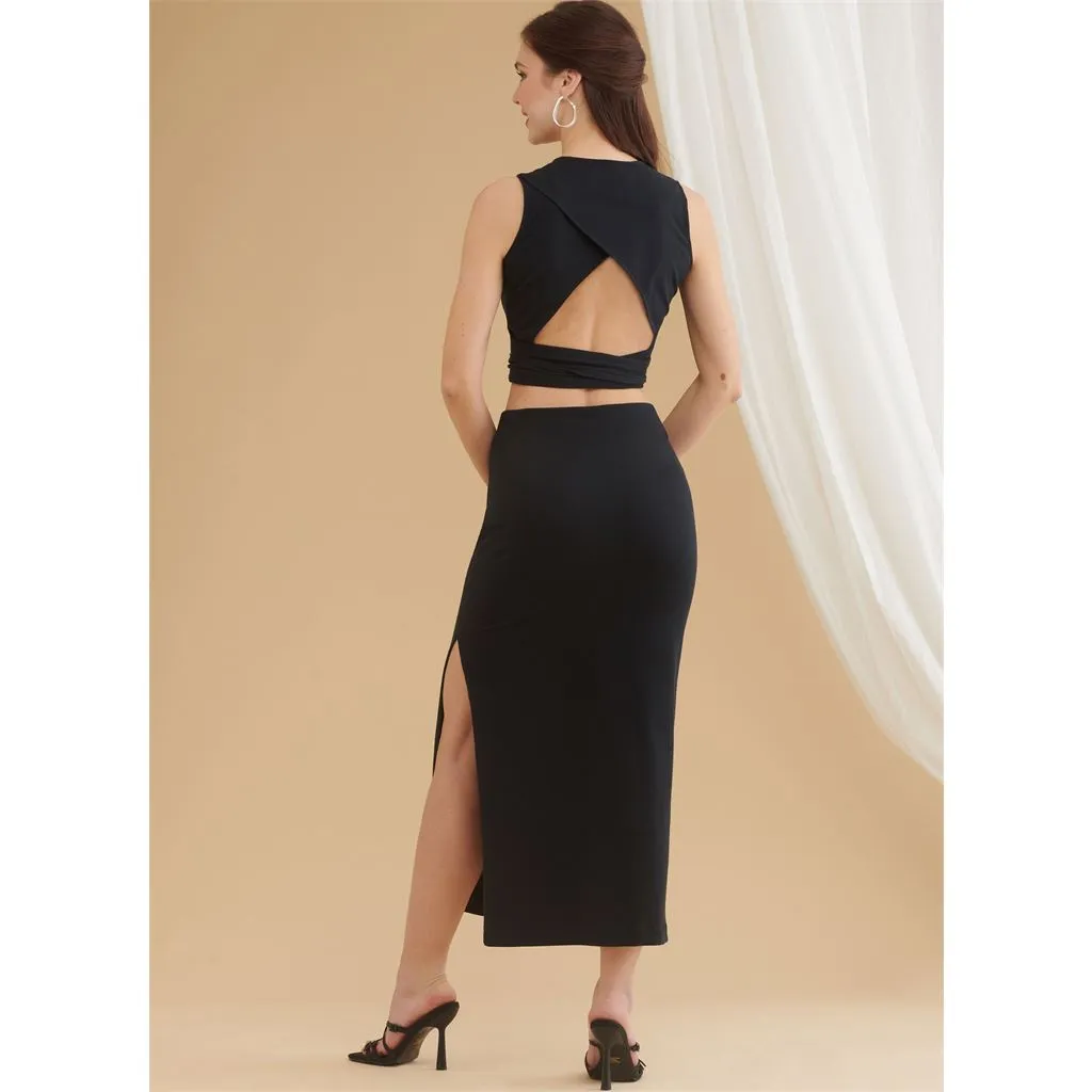 Simplicity Sewing Pattern S9788 Misses' Knit Skirts in Two Lengths