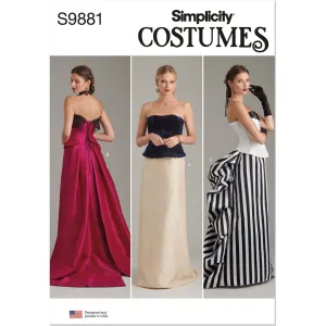 Simplicity Sewing Pattern S9881 Misses' Skirts
