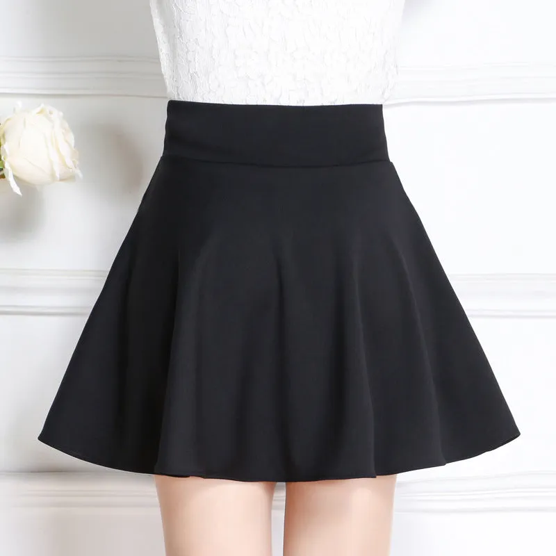 Skirt A-Line Pleated Tutu Anti-Exposed  Women Skorts