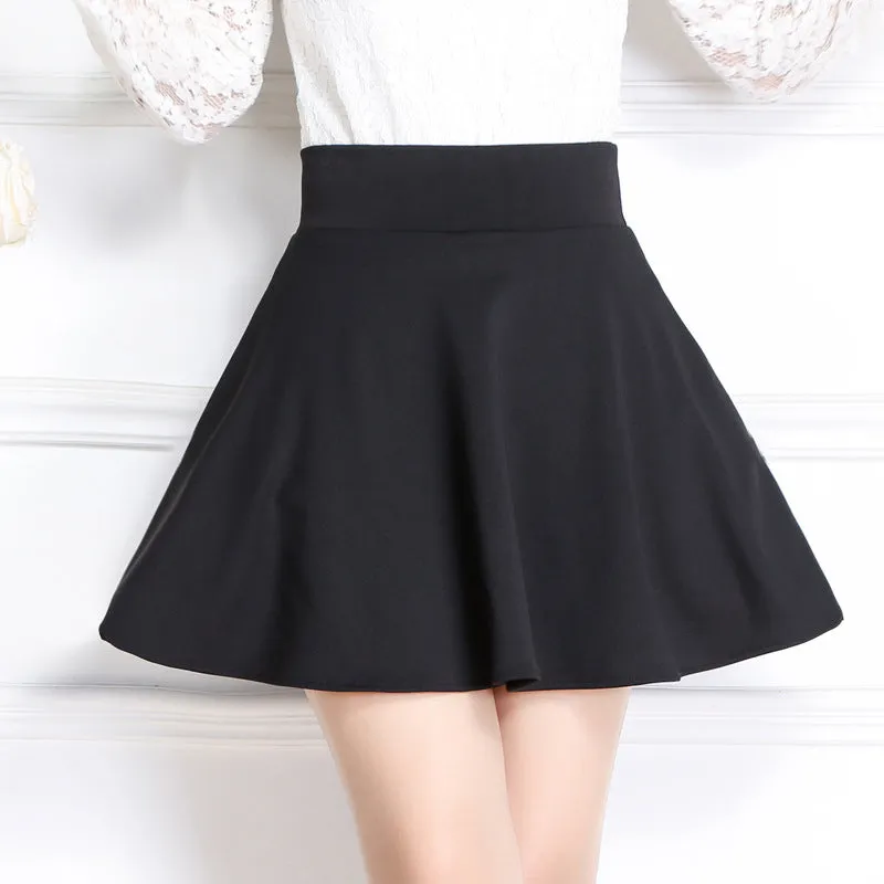Skirt A-Line Pleated Tutu Anti-Exposed  Women Skorts