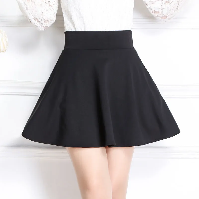 Skirt A-Line Pleated Tutu Anti-Exposed  Women Skorts