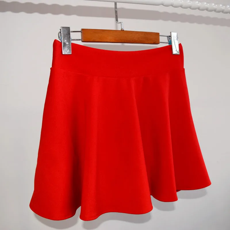 Skirt A-Line Pleated Tutu Anti-Exposed  Women Skorts
