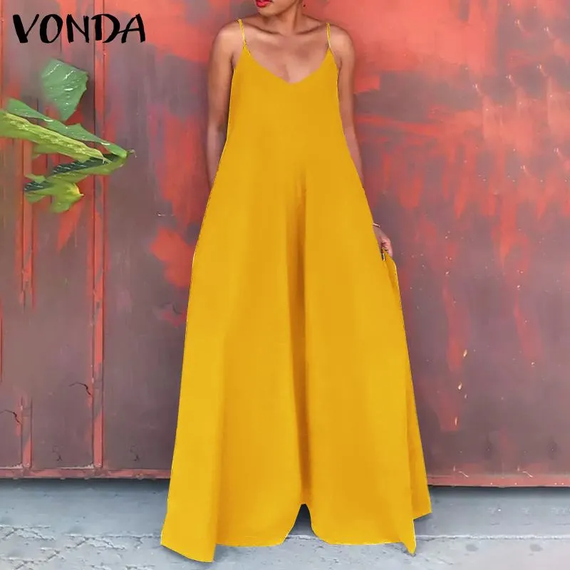 Sleeveless Wide Leg Pant Jumpsuit