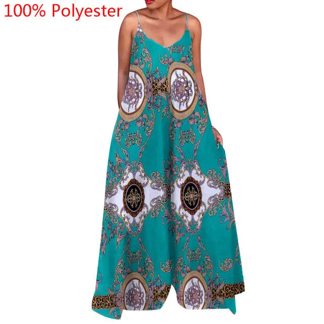 Sleeveless Wide Leg Pant Jumpsuit