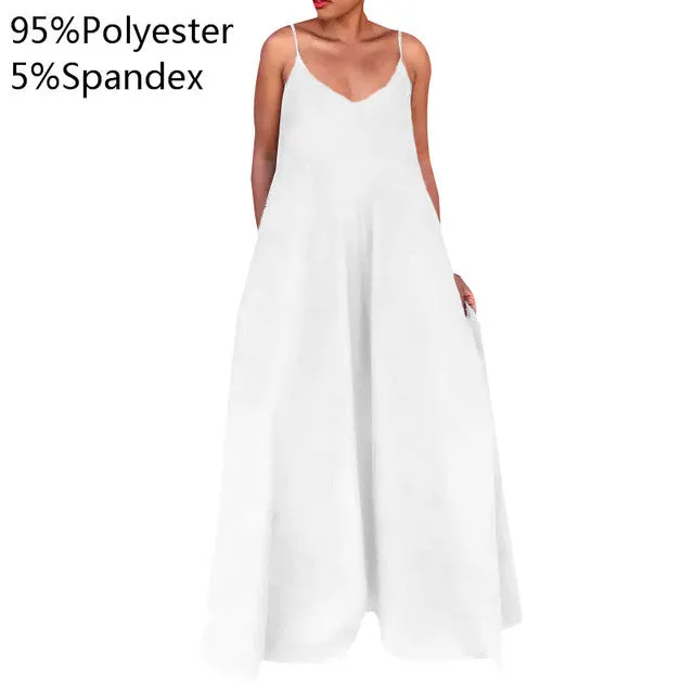 Sleeveless Wide Leg Pant Jumpsuit