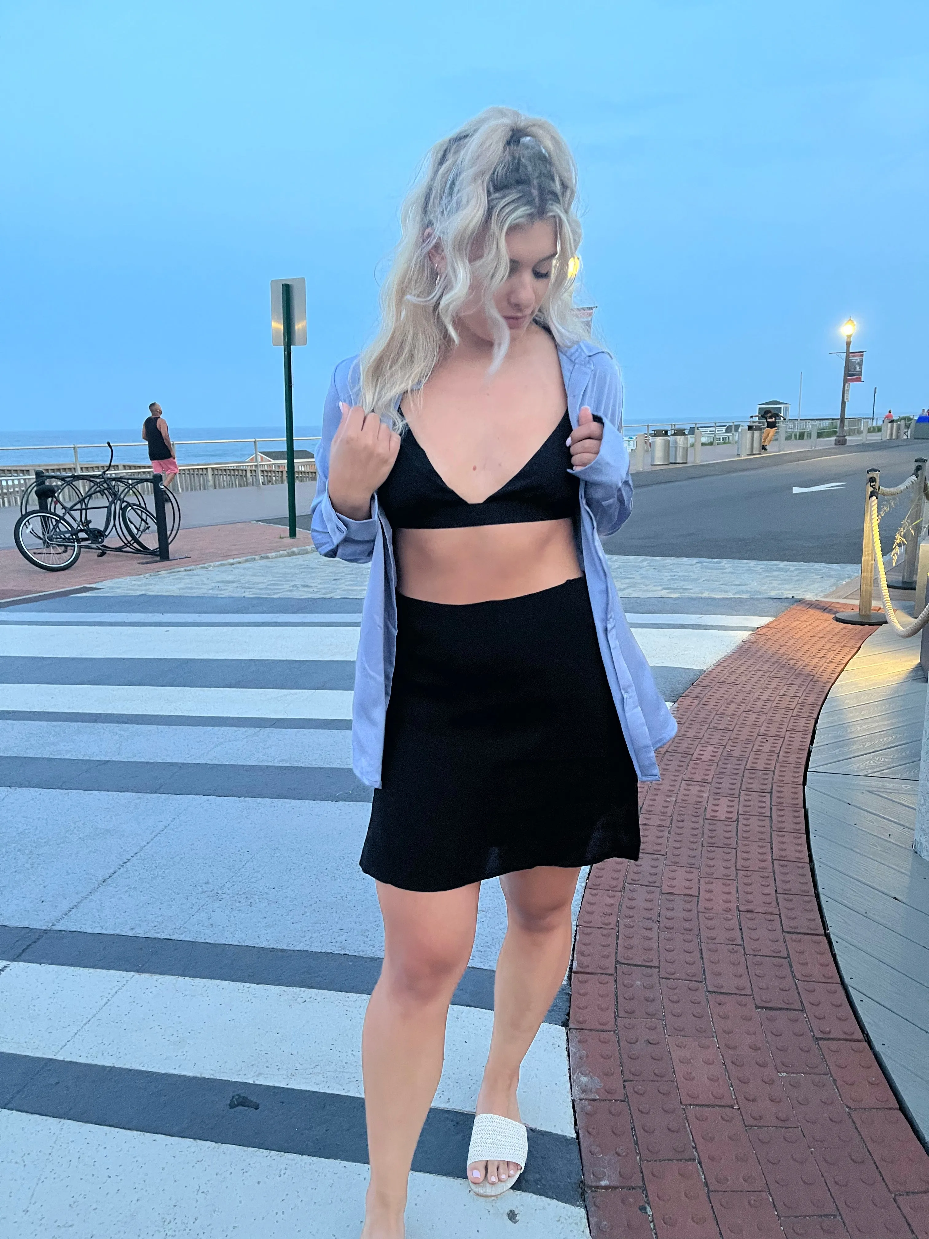 Sly Satin Blouse