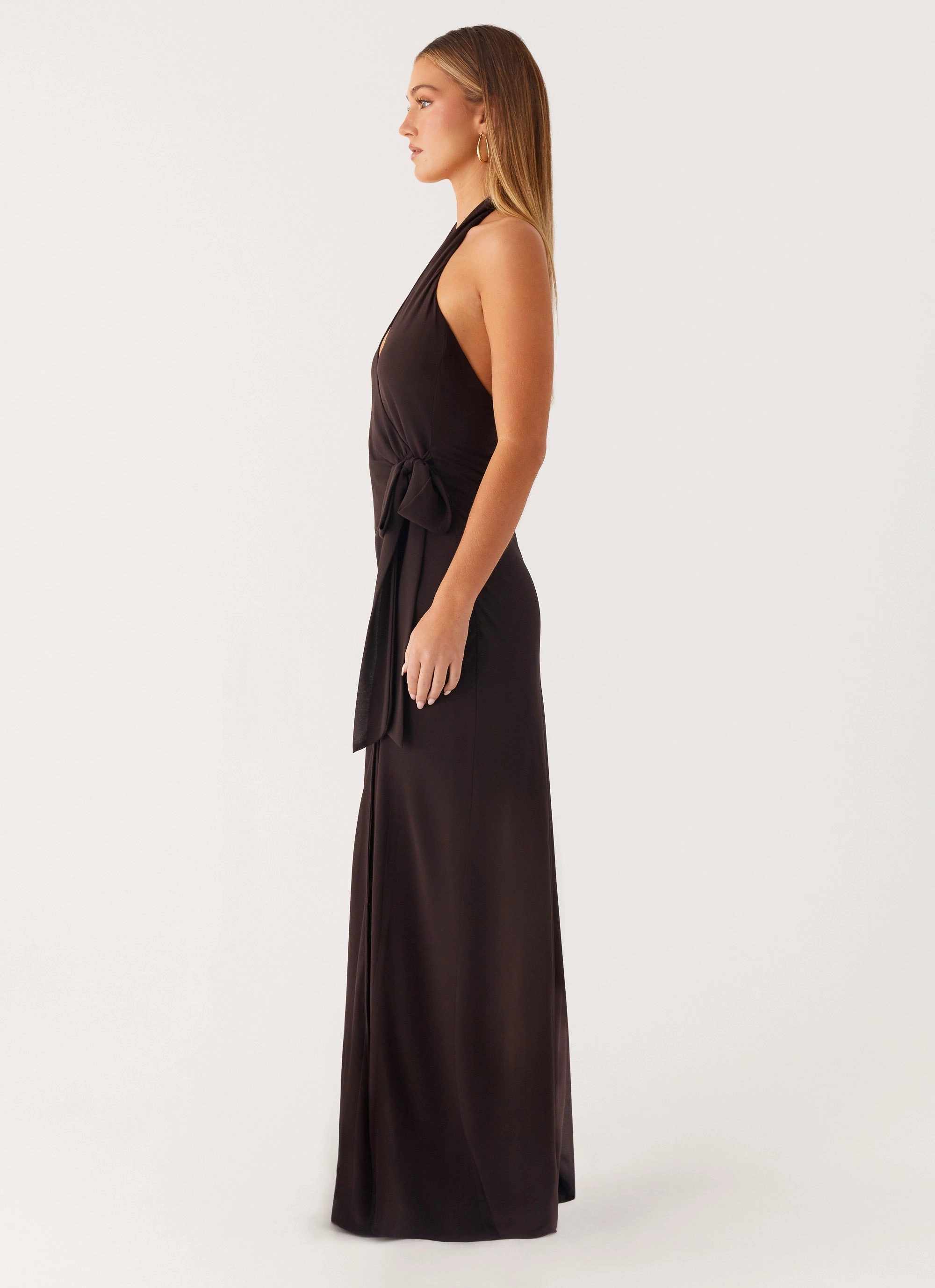 So Chic Maxi Dress - Cool Chocolate