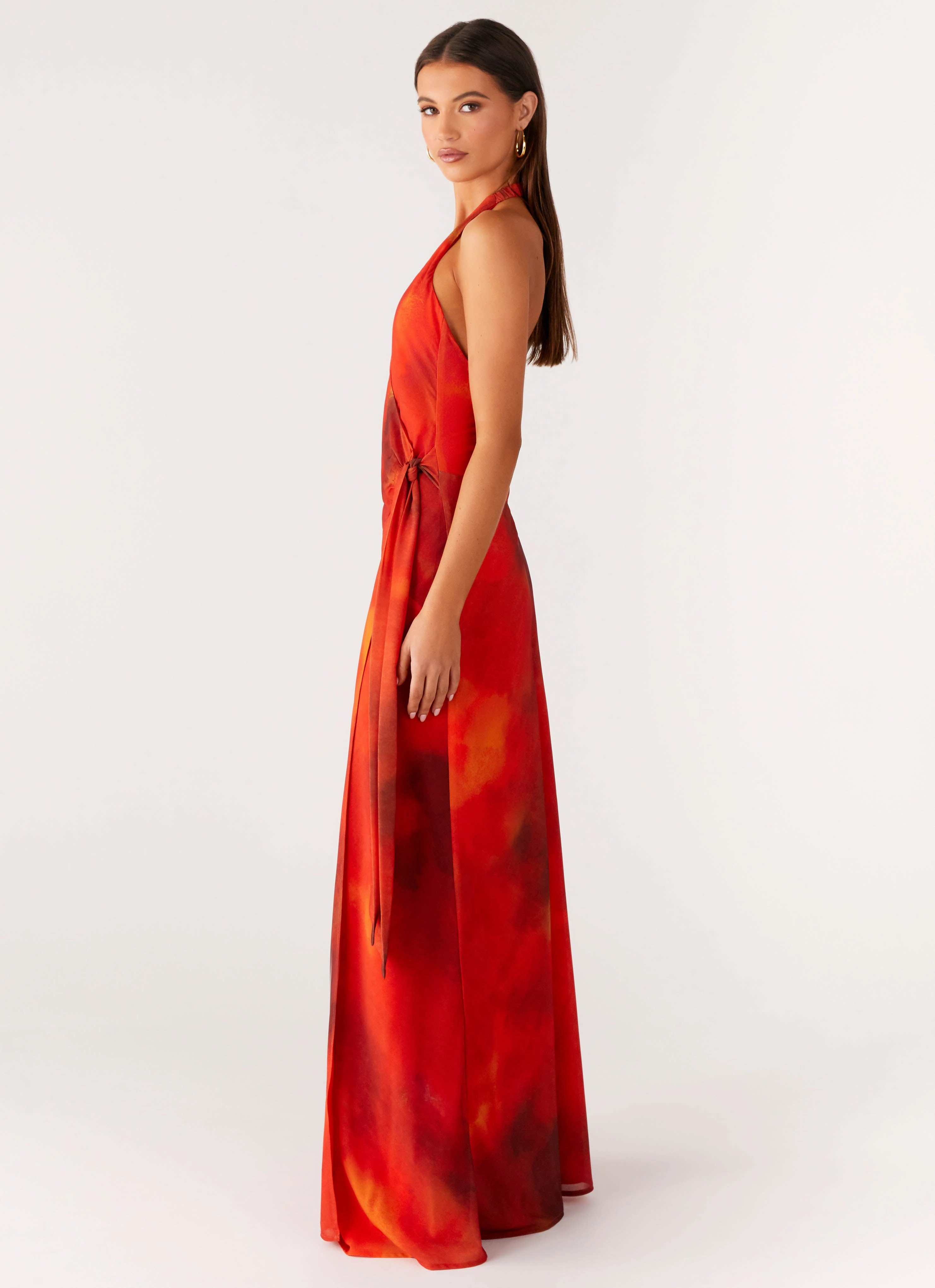 So Chic Maxi Dress - Scarlet Blur