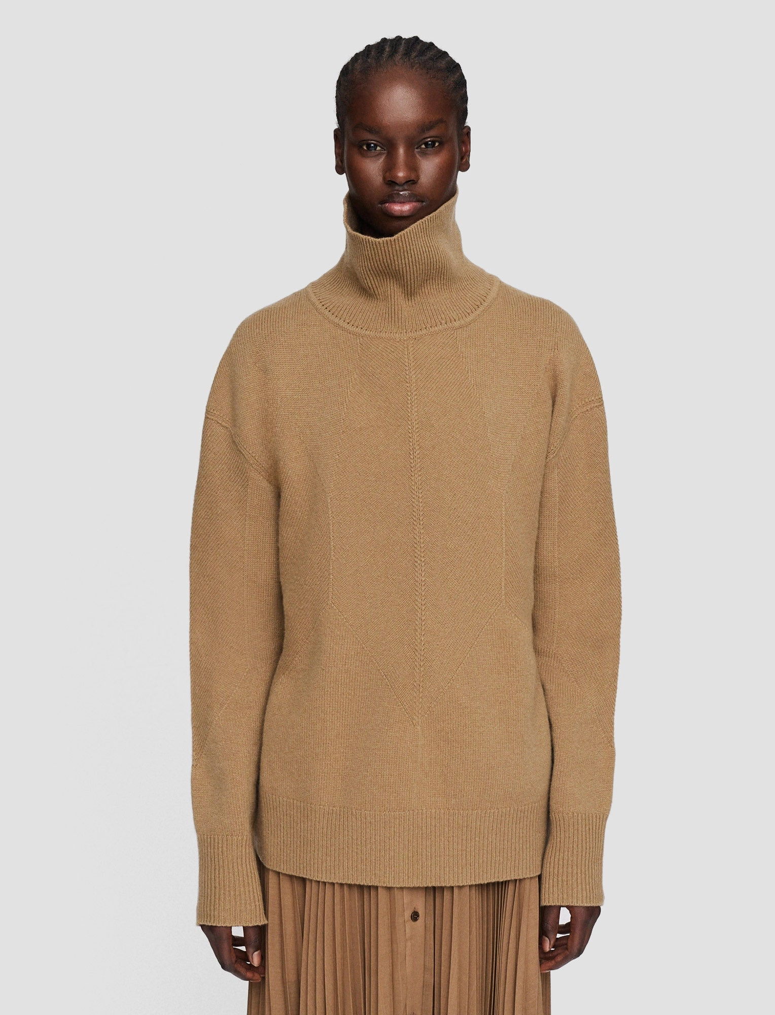 Soft Wool High Neck Jumper