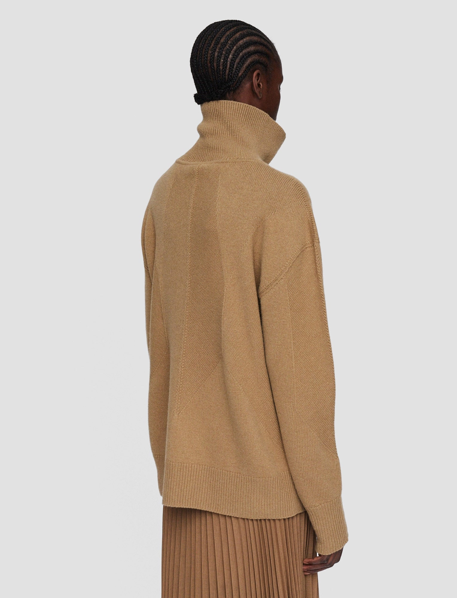 Soft Wool High Neck Jumper