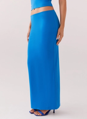 Solace Soul Maxi Skirt - Cobalt Solace Soul Maxi Skirt - Cobalt