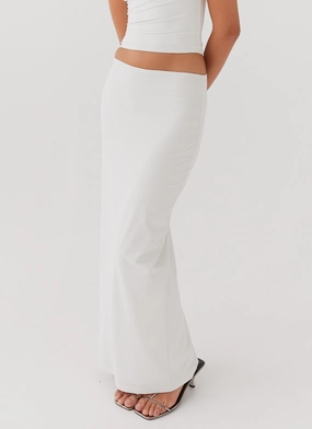 Solace Soul Maxi Skirt - Ivory Solace Soul Maxi Skirt - Ivory