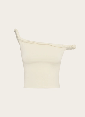 Solace Soul Twist Shoulder Top - Yellow Solace Soul Twist Shoulder Top - Yellow