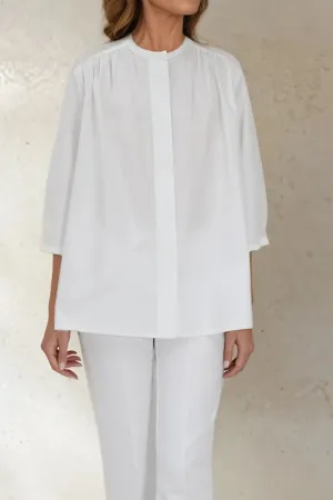 SOLANA SHIRT IN ITALIAN COTTON POPLIN SOLANA SHIRT IN ITALIAN COTTON POPLIN