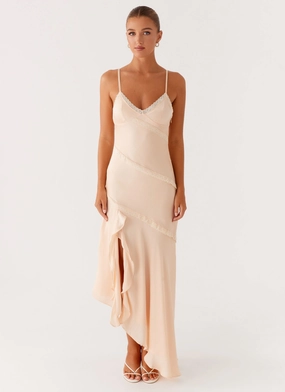 Solana Maxi Dress - Peach Solana Maxi Dress - Peach