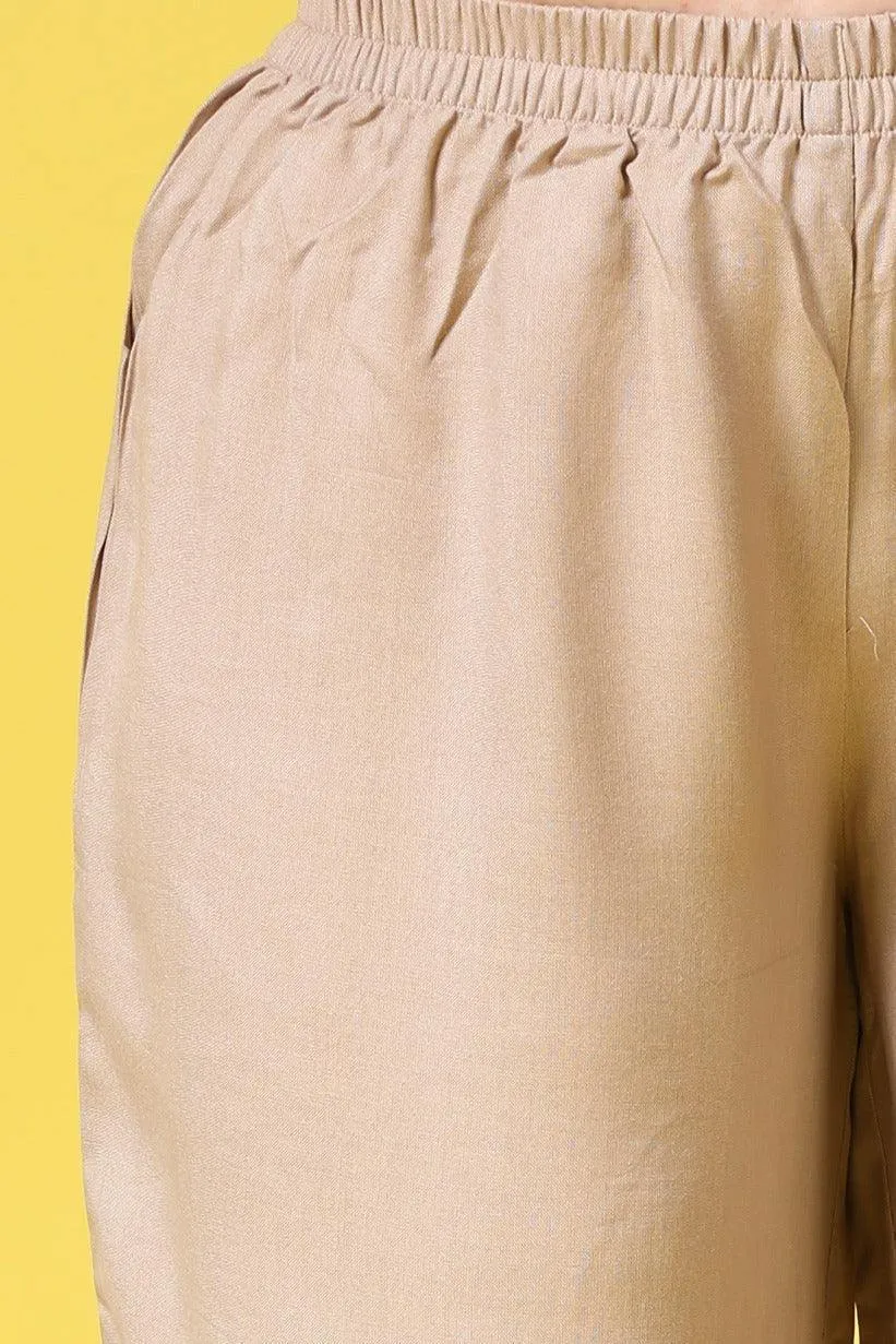 Solid Wide Legged Rayon Palazzo