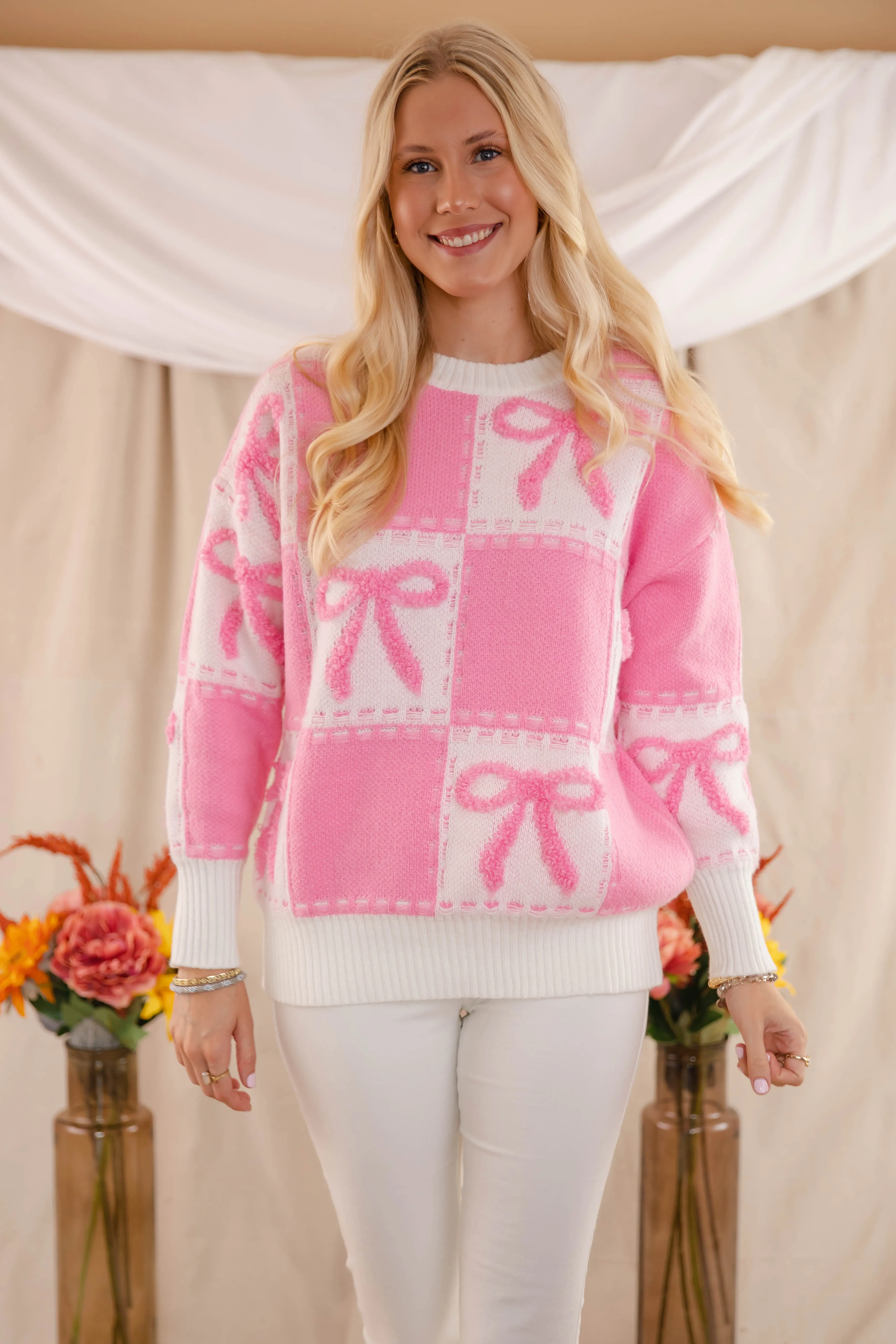 Something Timeless Sweater-Pink