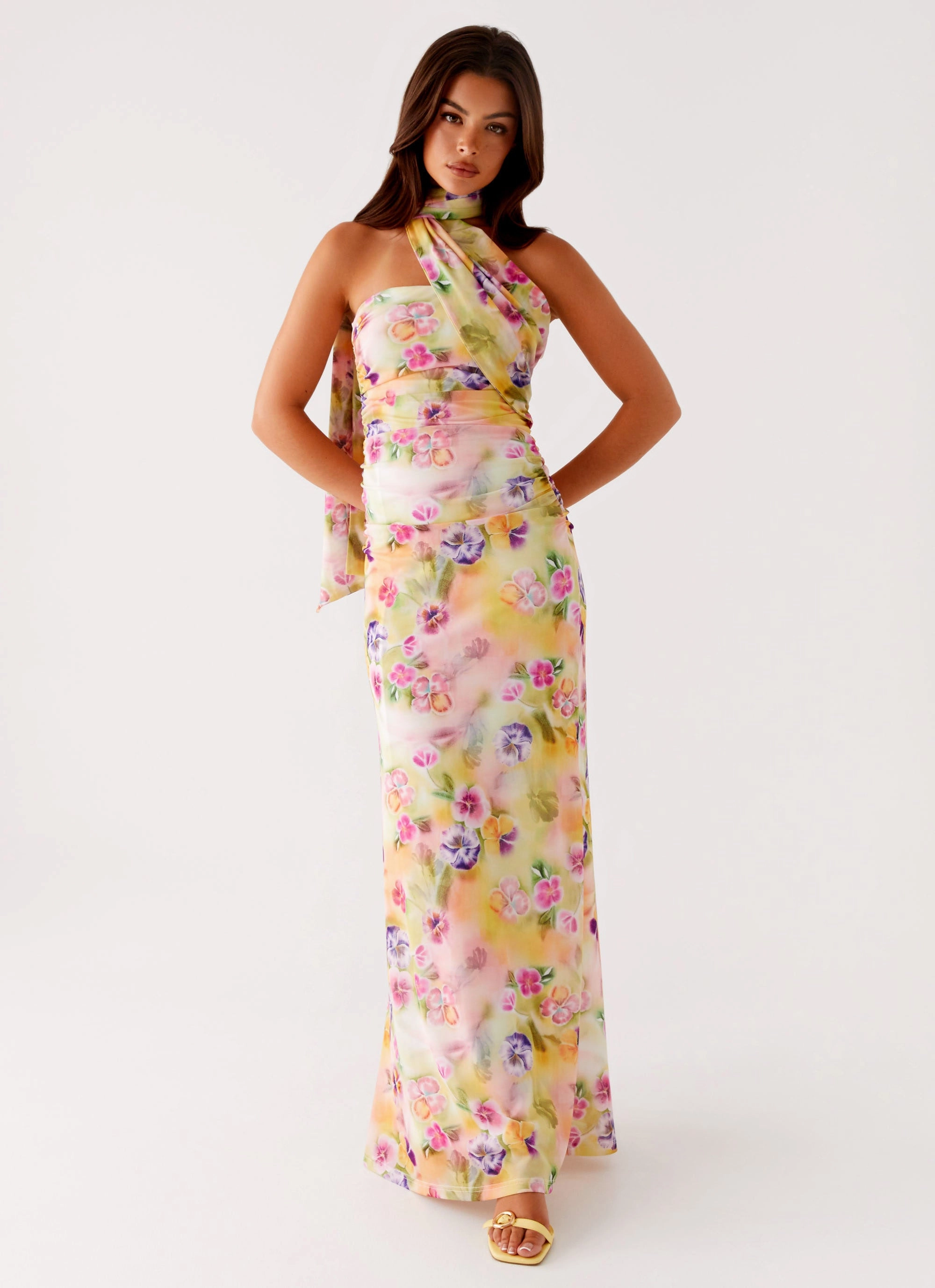 Songbird Maxi Dress - Sunburst Floral