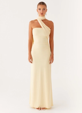 Songbird Maxi Dress - Yellow Songbird Maxi Dress - Yellow