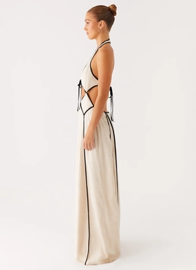 Sonnet Maxi Dress - Oatmeal Sonnet Maxi Dress - Oatmeal
