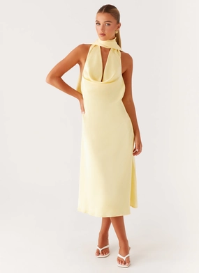 Sonny Midi Dress - Yellow Sonny Midi Dress - Yellow