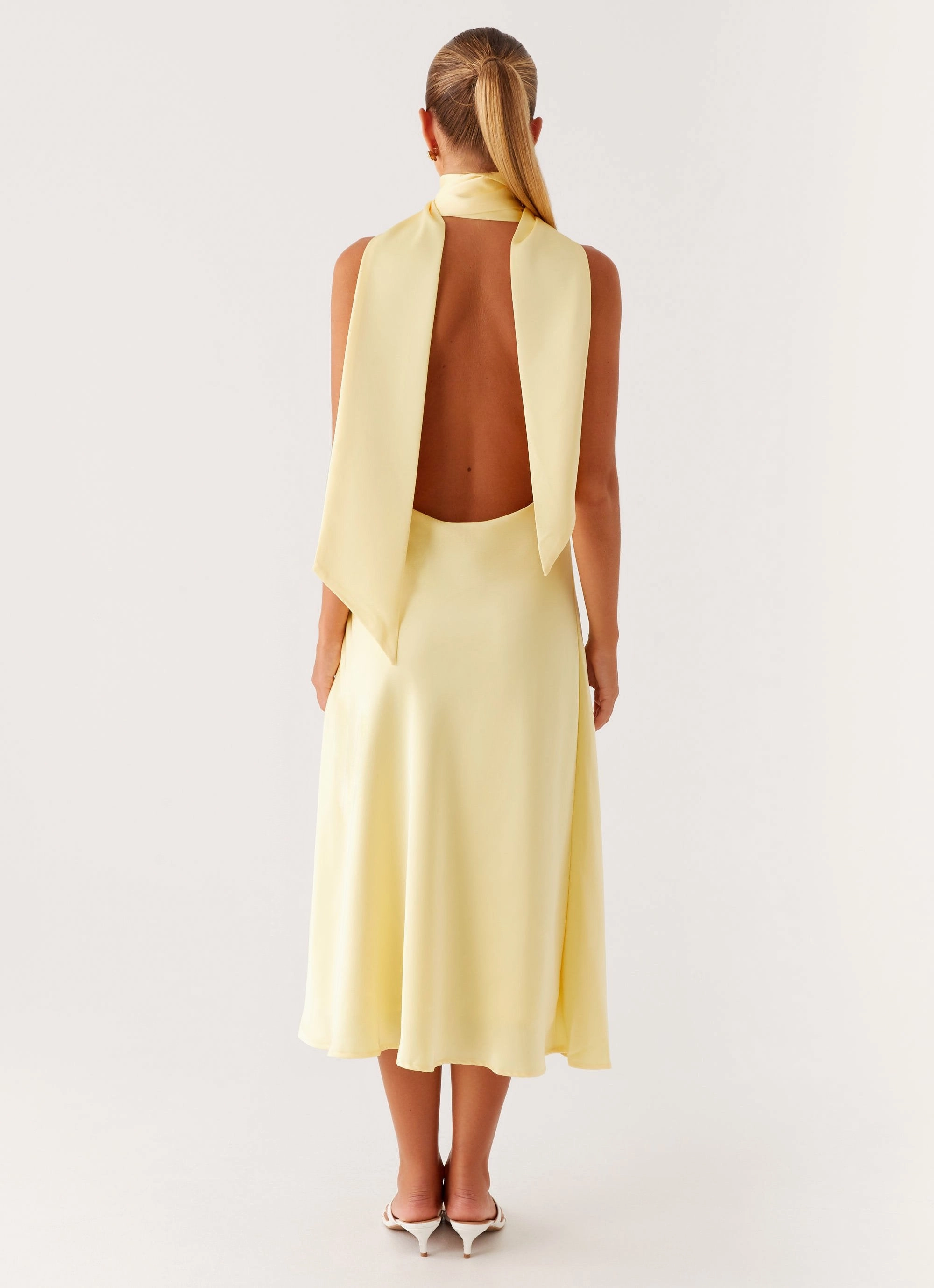 Sonny Midi Dress - Yellow