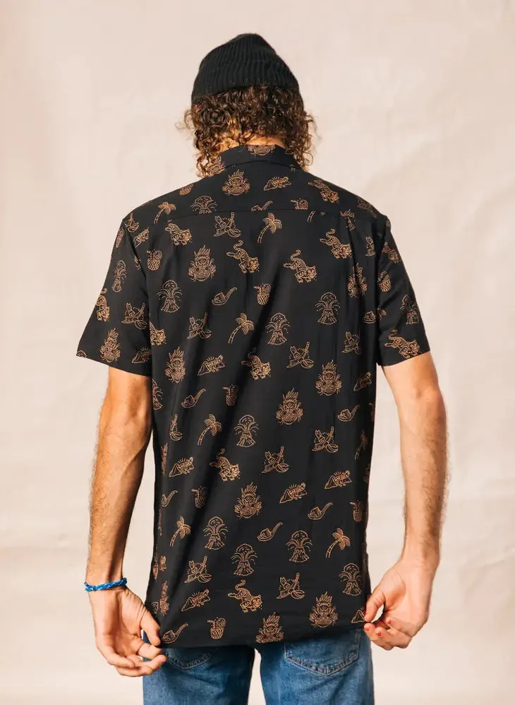 Spicy Noods Mens Button Up