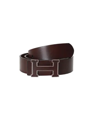 St 404 Brown Leather Belts