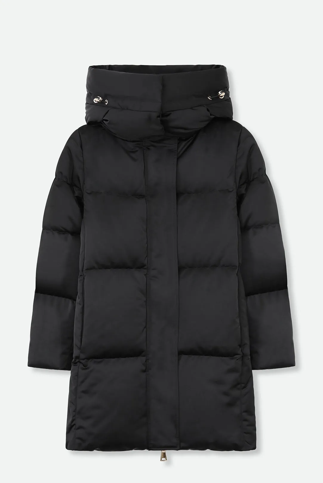 ST. MORITZ COAT IN SATIN GOOSE DOWN