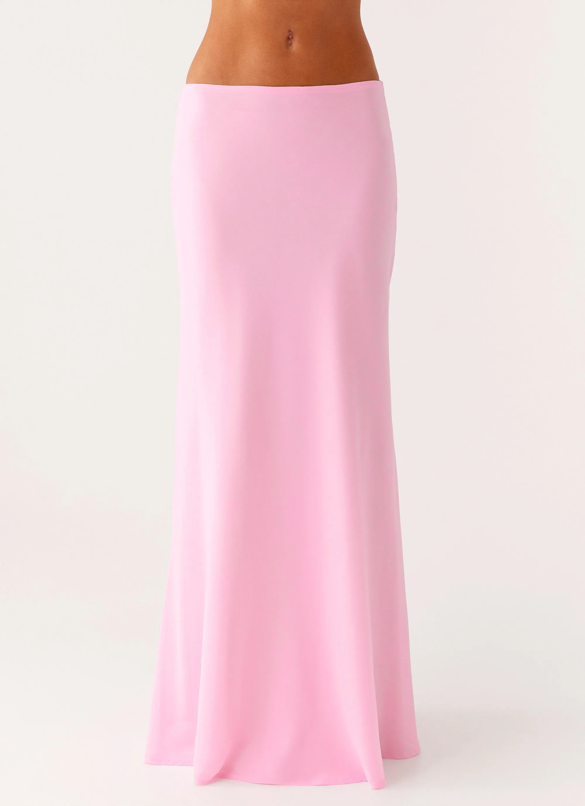 Star Girl Maxi Skirt - Baby Pink