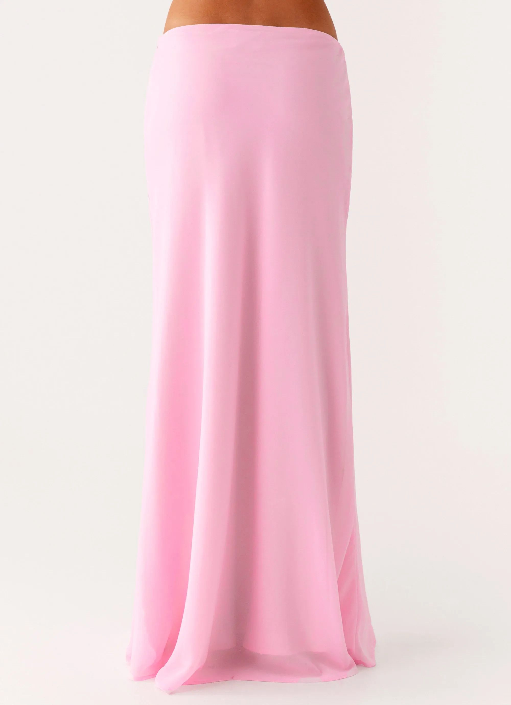 Star Girl Maxi Skirt - Baby Pink