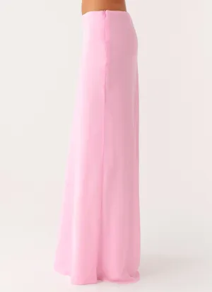 Star Girl Maxi Skirt - Baby Pink Star Girl Maxi Skirt - Baby Pink
