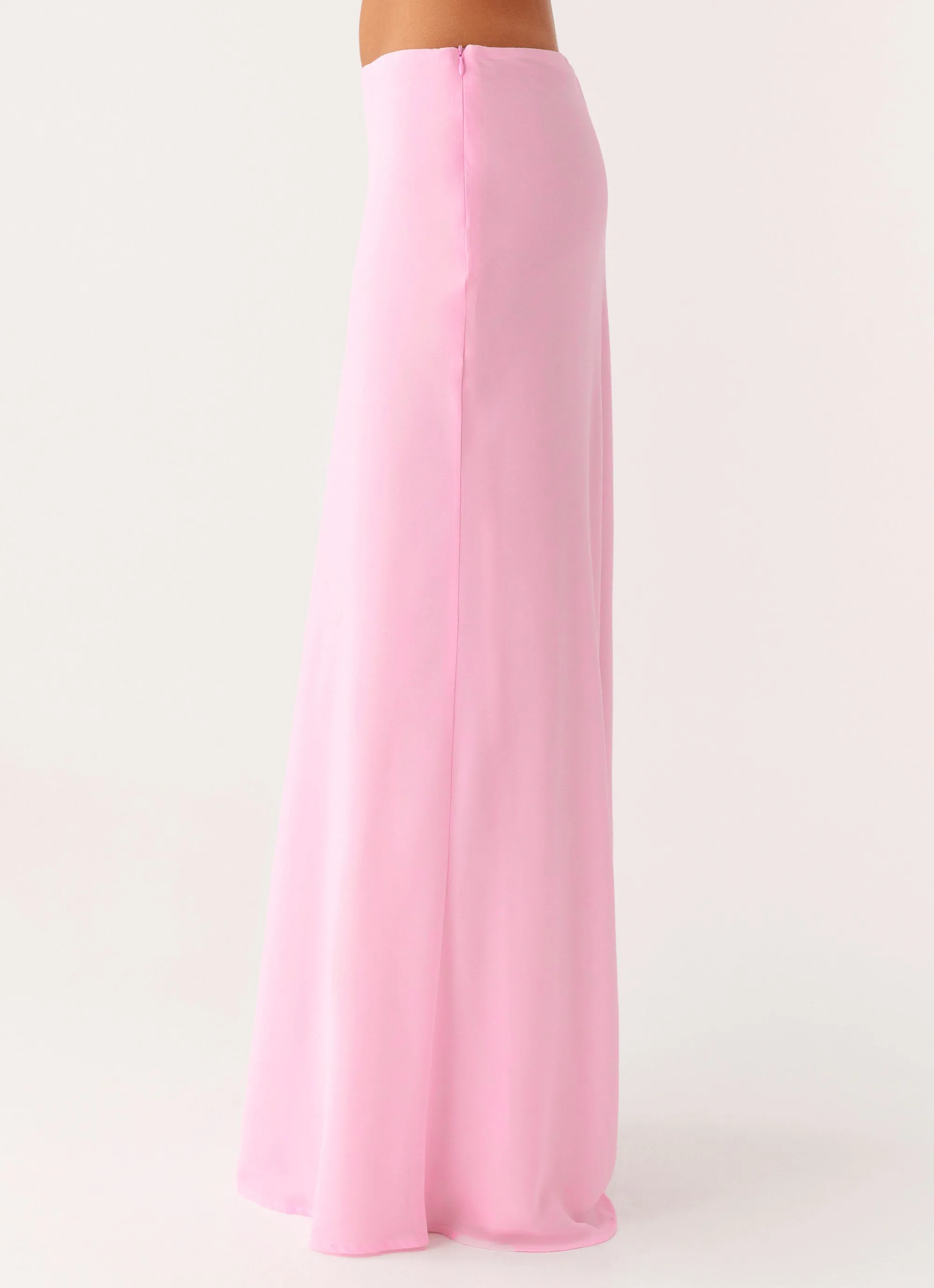 Star Girl Maxi Skirt - Baby Pink