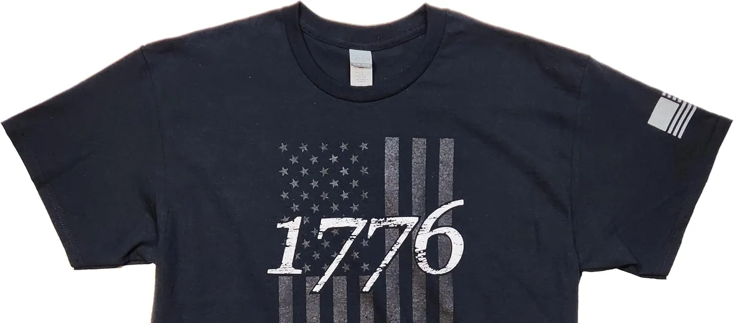 Statement Apparel 1776 American Flag T-Shirt