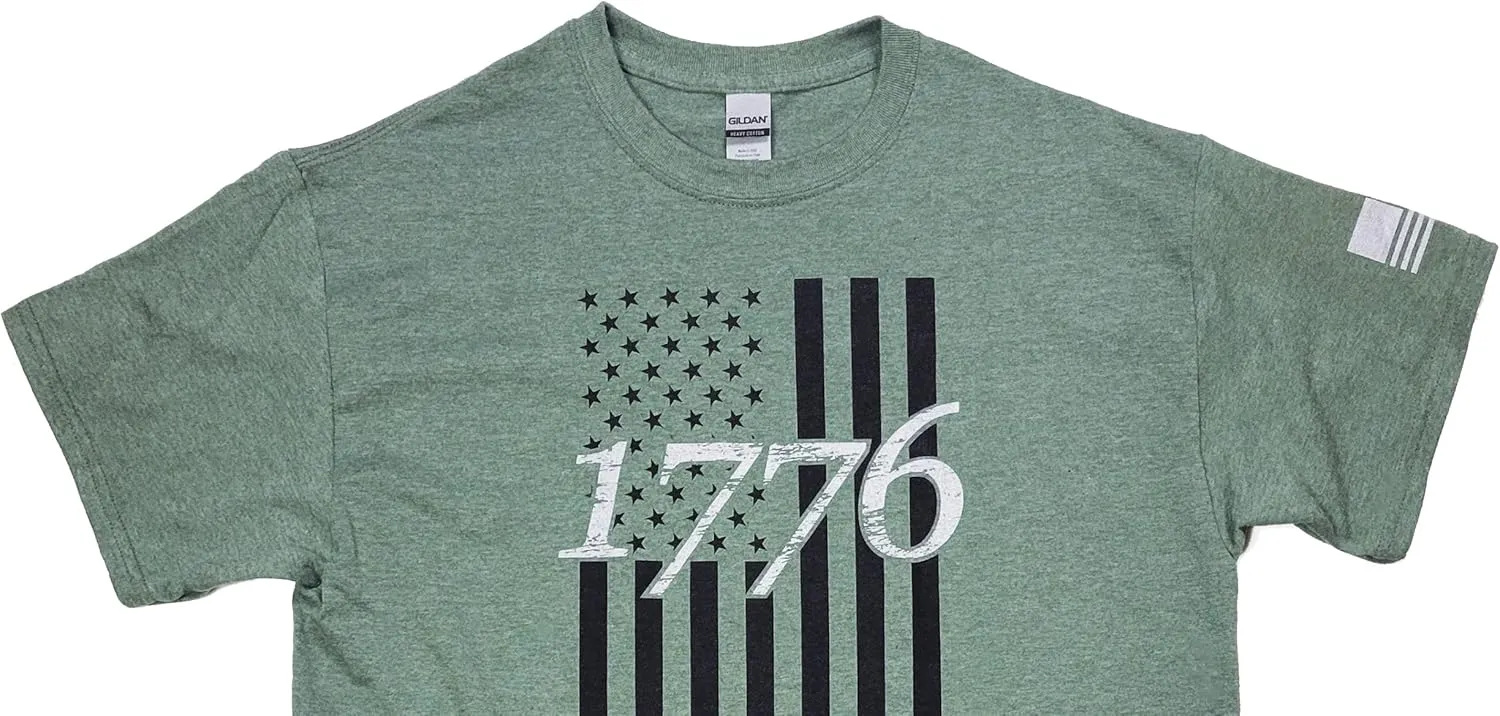Statement Apparel 1776 American Flag T-Shirt