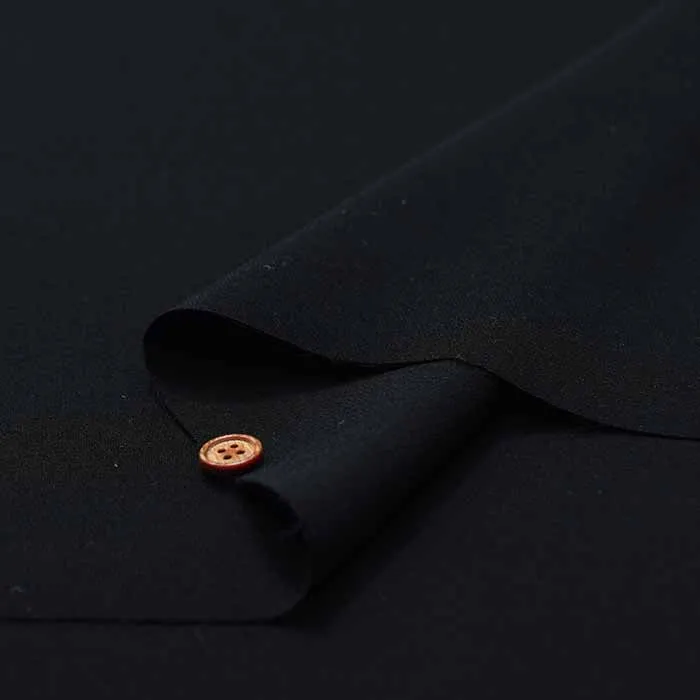 Stretch Silk Double Weave Fabric – Solid Colour