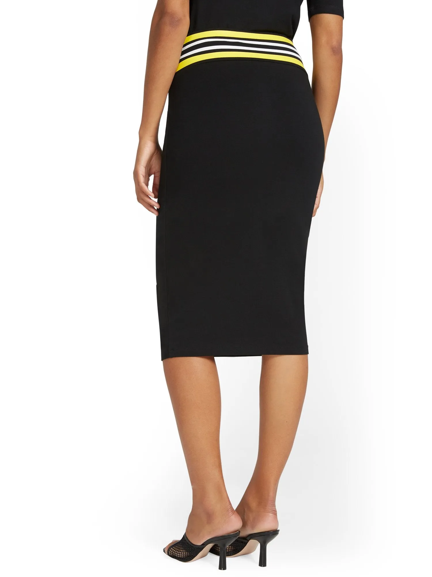 Stripe Pencil Skirt - Everyday Collection