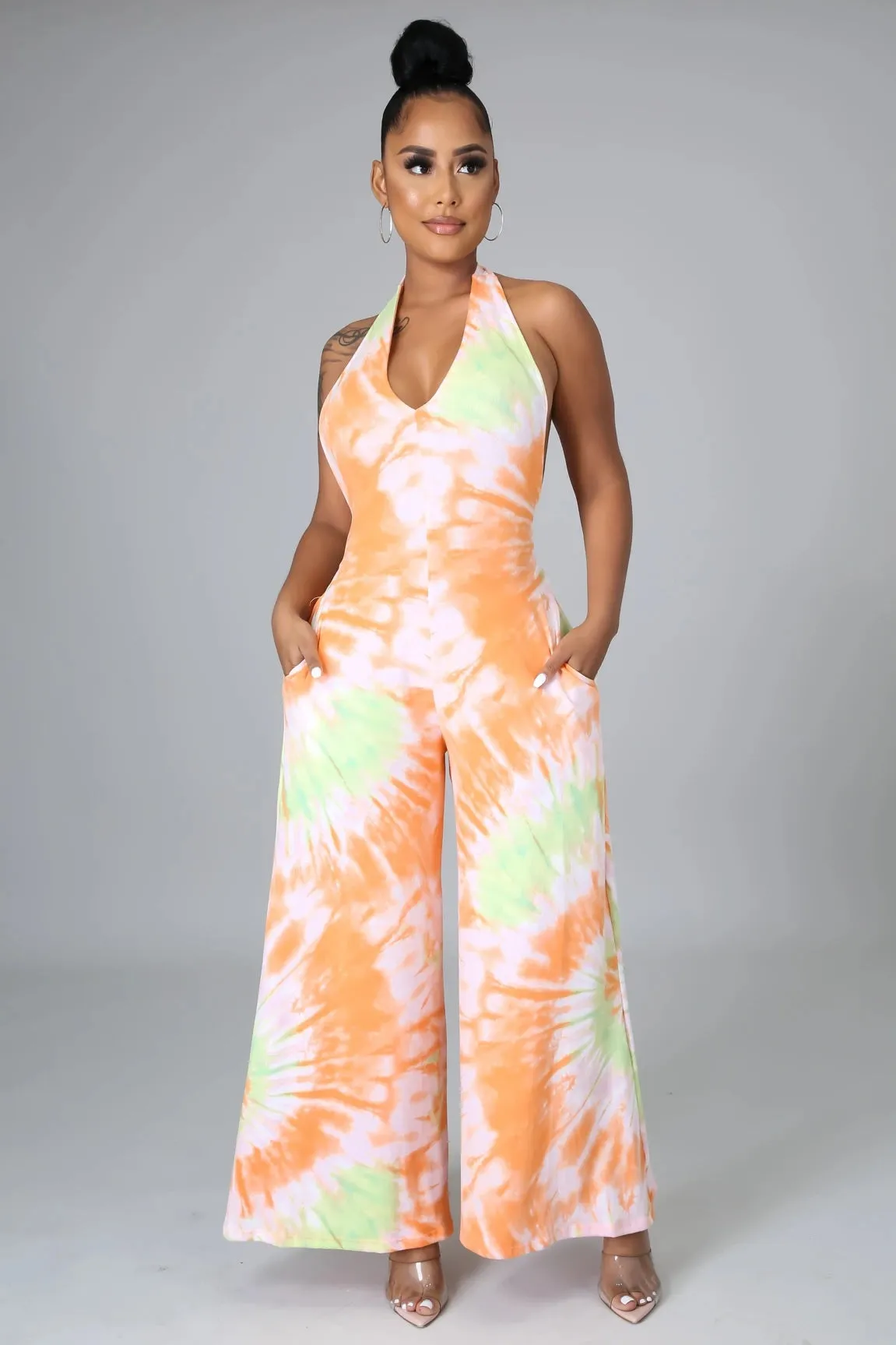 SUNBURST JUMPSUIT