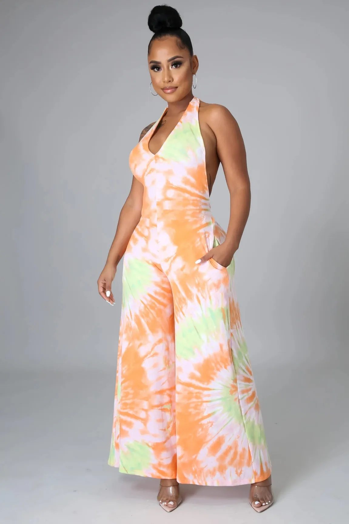 SUNBURST JUMPSUIT