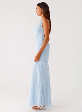 Sundance Chiffon Maxi Dress - Blue Sundance Chiffon Maxi Dress - Blue
