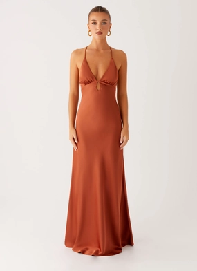 Sundowner Maxi Dress - Rust Sundowner Maxi Dress - Rust