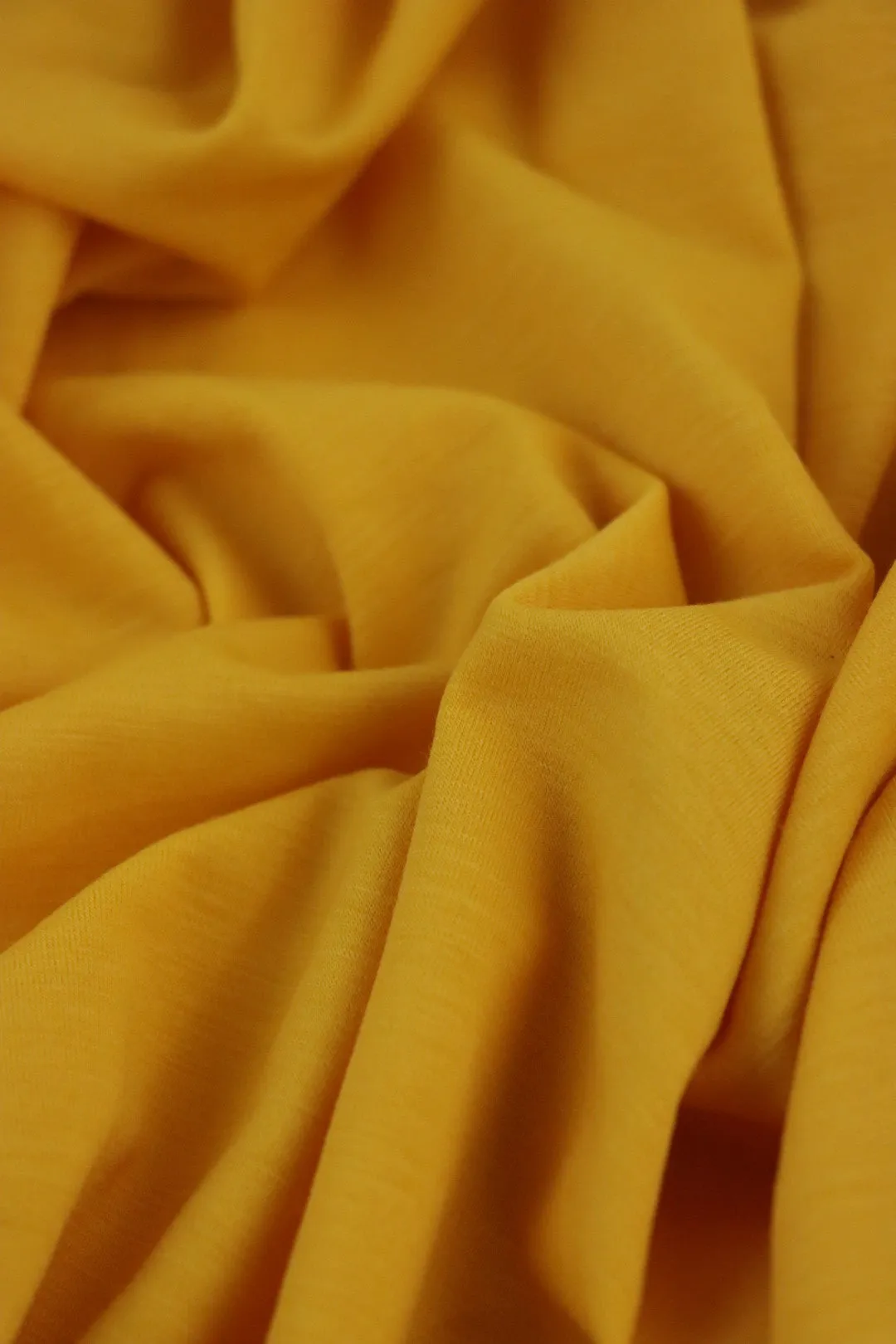 Sunflower Galway Wool Spandex Jersey Knit | By The Half Yard