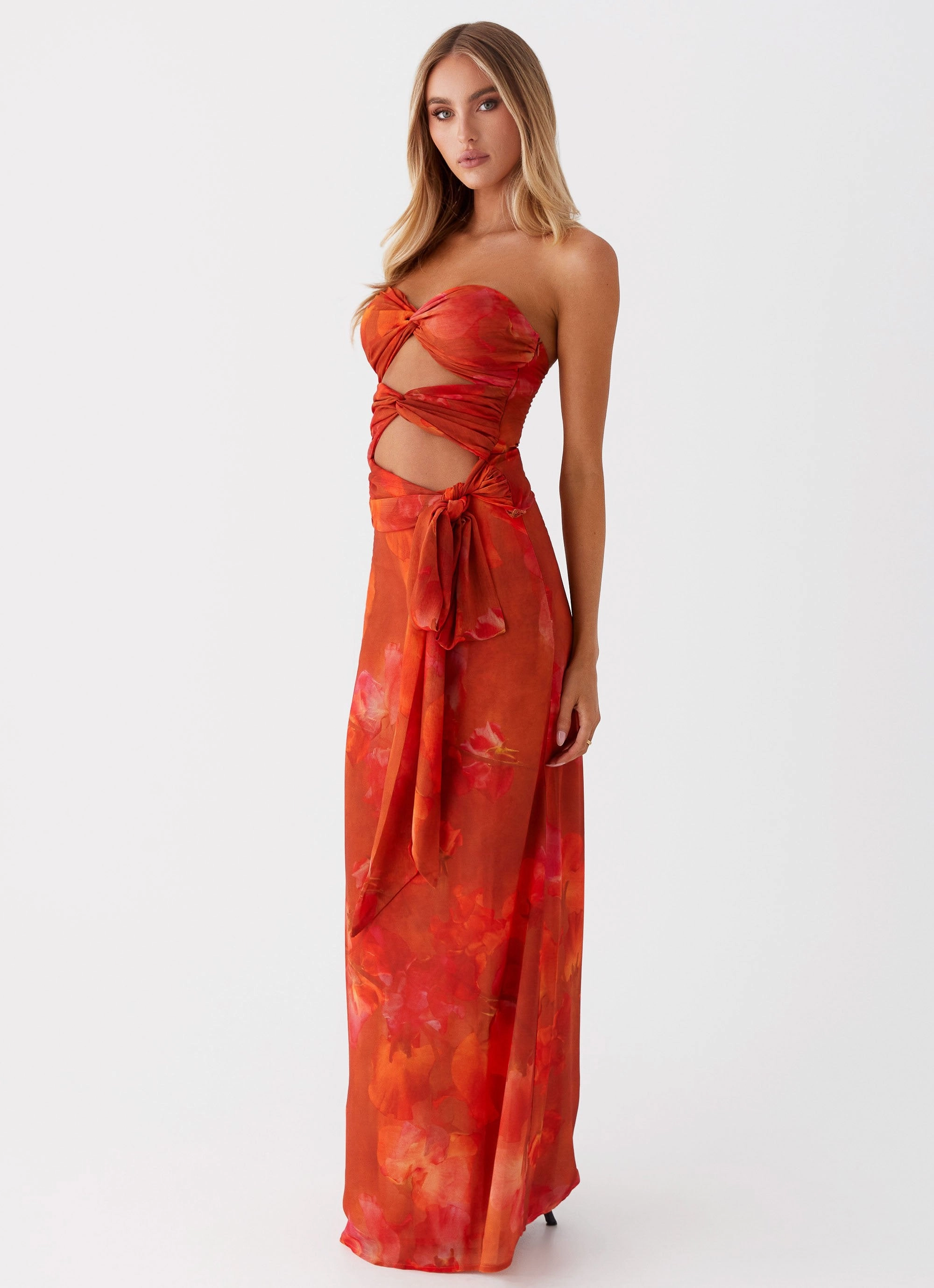 Sunlight Cascade Top - Amber