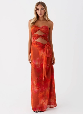 Sunlight Cascade Top - Amber Sunlight Cascade Top - Amber