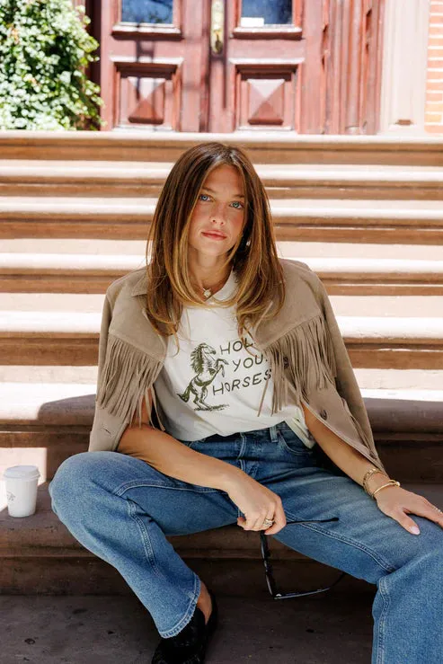 Sunny Somewhere Everyday Tee Horses