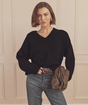 Super Luxe Cashmere V-Neck Sweater