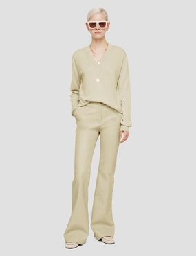 Superfine Cotton Silk V Neck Jumper Superfine Cotton Silk V Neck Jumper