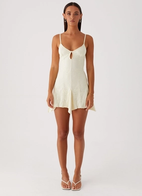 Surry Mini Dress - Yellow Surry Mini Dress - Yellow