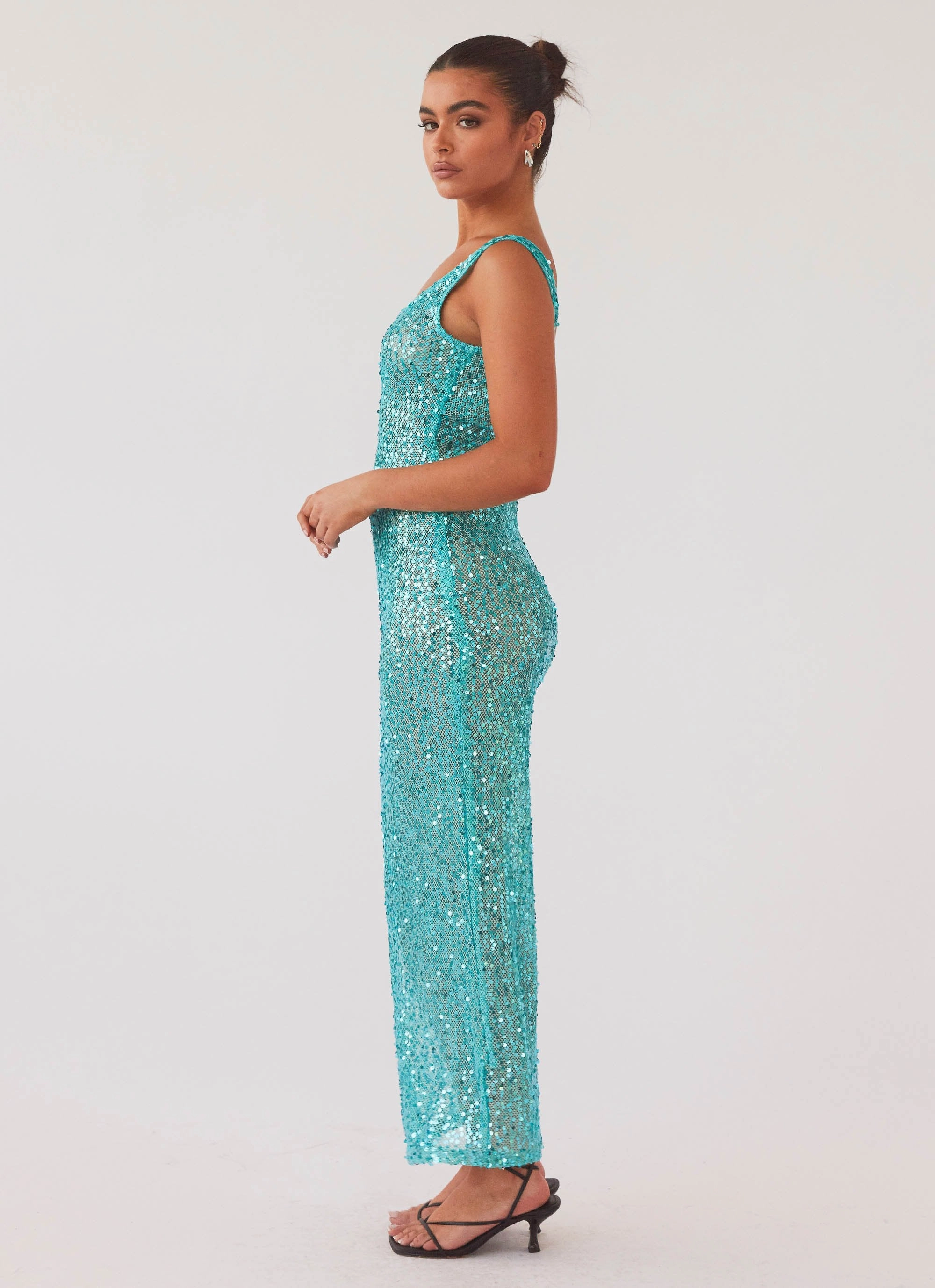 Sweet Essence Maxi Dress - Crystal